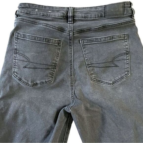 American Eagle Outfitters Mom Jean Size 4 Black Wash - Picture 11 of 11